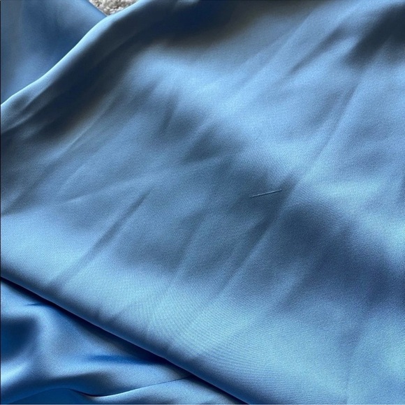 ✨NEW✨ KATIE MAY Flora Blue Cocktail Midi Dress M - Picture 12 of 13